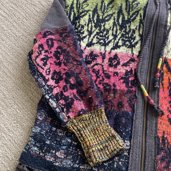 NWT Free People Sweater Hoodie - Picture 4 of 12